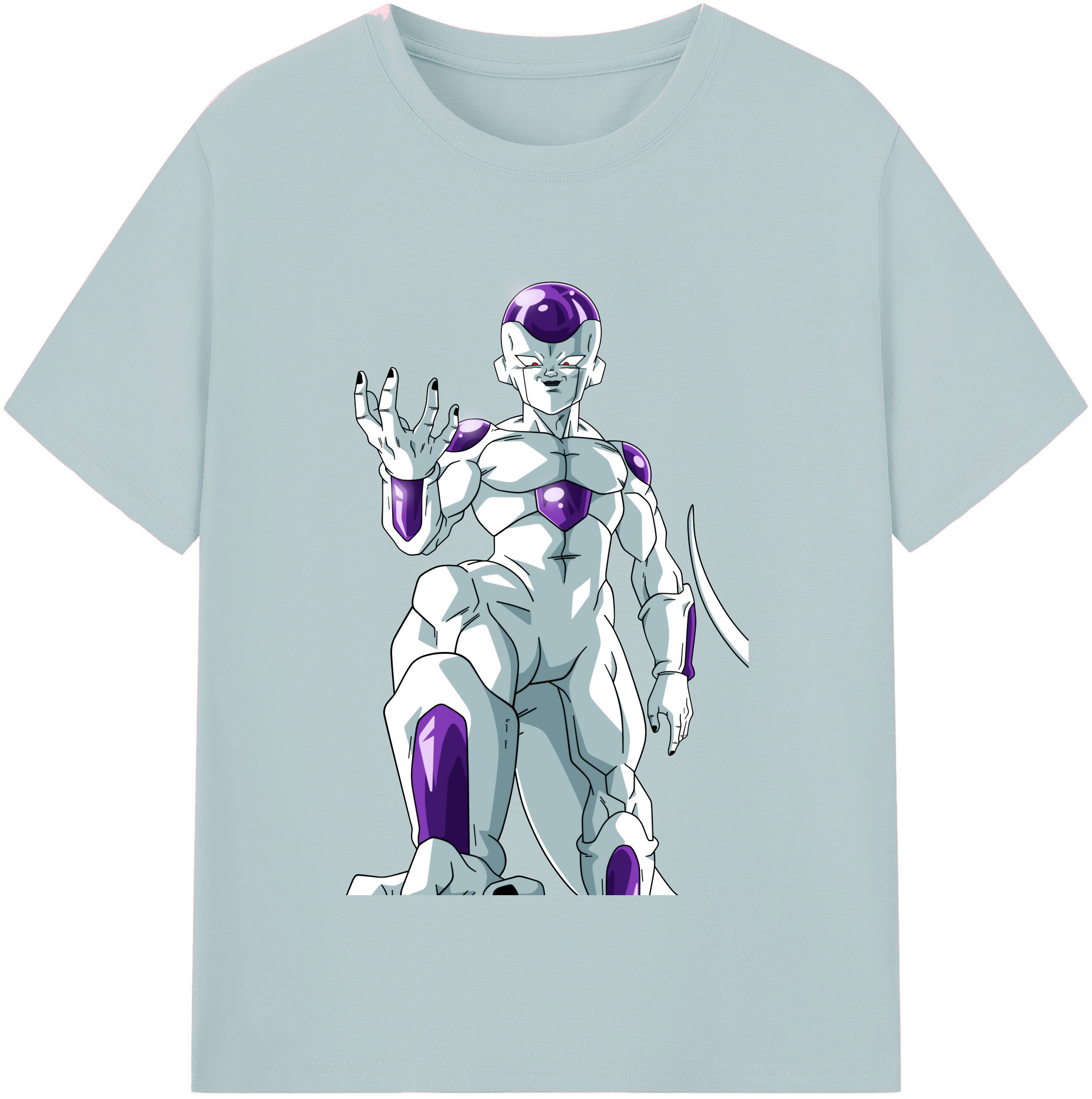 （画像用） ドラゴンボール フリーザ DRAGON BALL Frieza 綿100％半袖Tシャツ（フロントプリント）